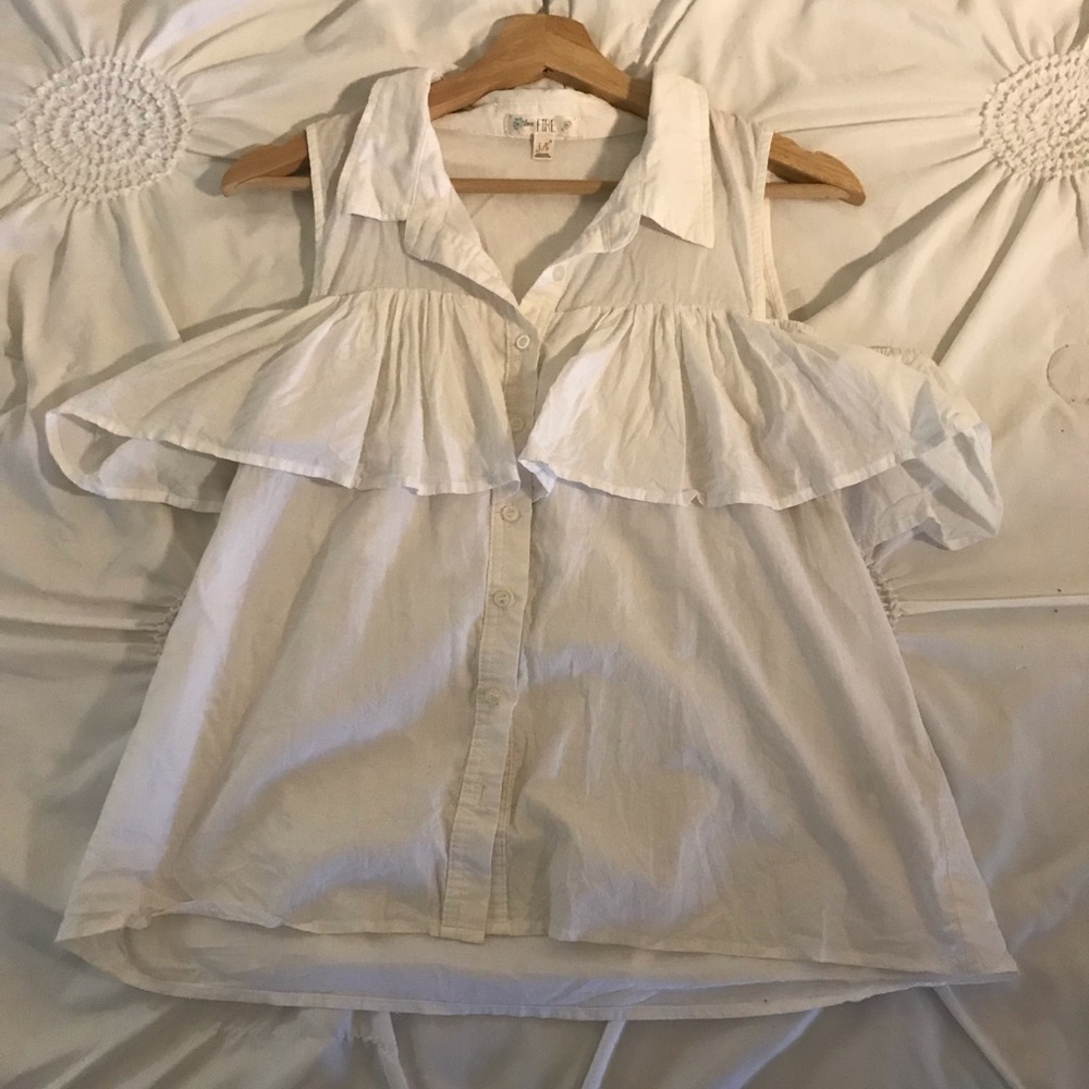 Open Shoulder Blouse